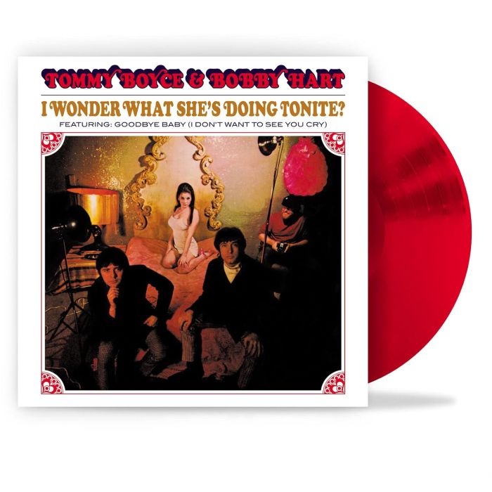 BOYCE & HART - I WONDER WHAT SHE'S DOING TONITE? (COLOURED VINYL)