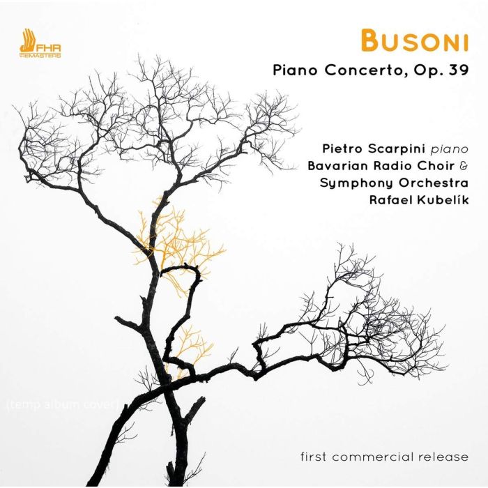 PIETRO SCARPINI - BUSONI PIANO CONCERTO