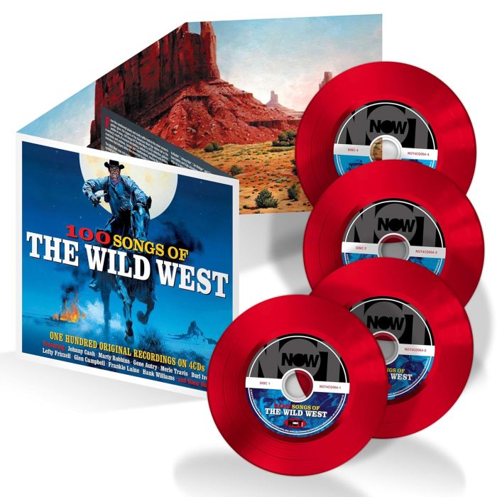 VARIOUS ARTISTS - 100 SONGS OF THE WILD WEST