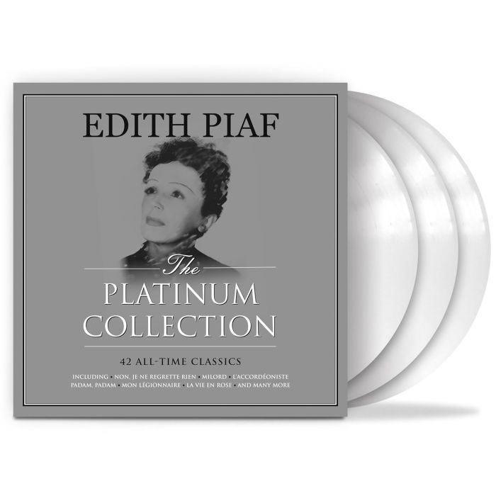 EDITH PIAF - PLATINUM COLLECTION (WHITE VINYL)