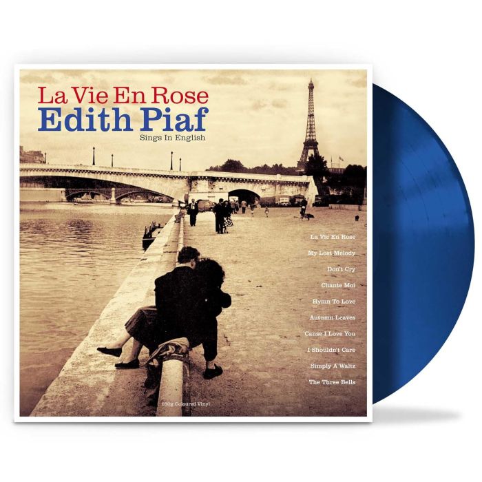 EDITH PIAF - LA VIE EN ROSE EDITH PIAF SINGS IN ENGLISH (180/ROYAL BLUE VINYL)