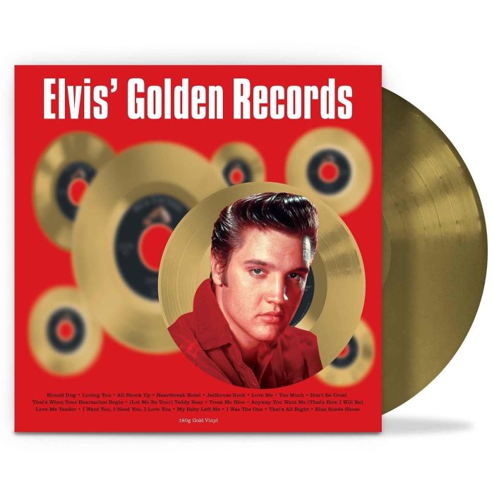 ELVIS PRESLEY - ELVIS GOLDEN RECORDS (GOLD VINYL)