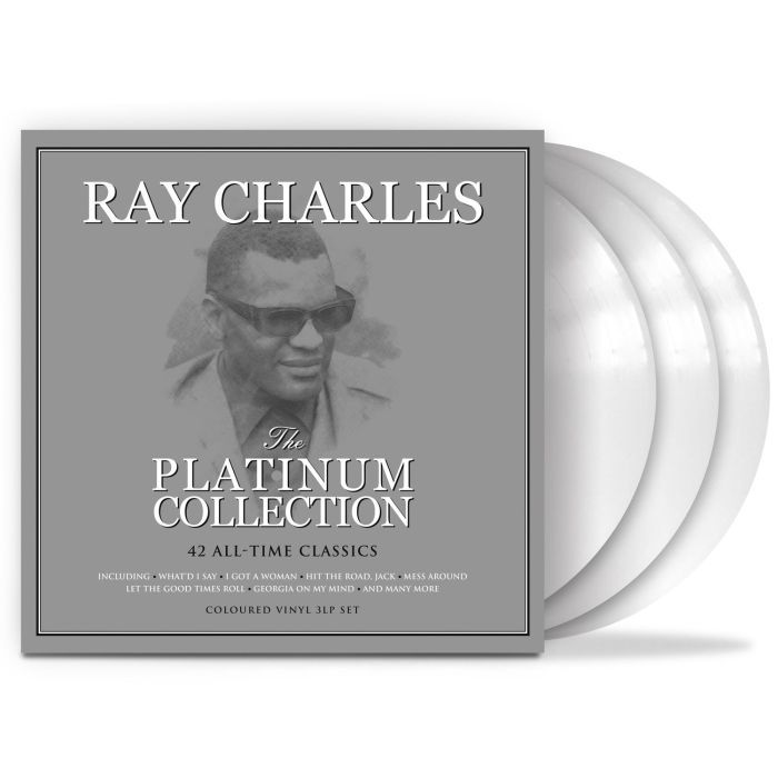 RAY CHARLES - PLATINUM COLLECTION (WHITE VINYL)