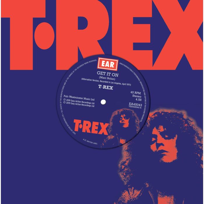 T.REX - GET IT ON (ALTERNATE VERSIONS)/RIP OFF (ALTERNATE VERSIONS)