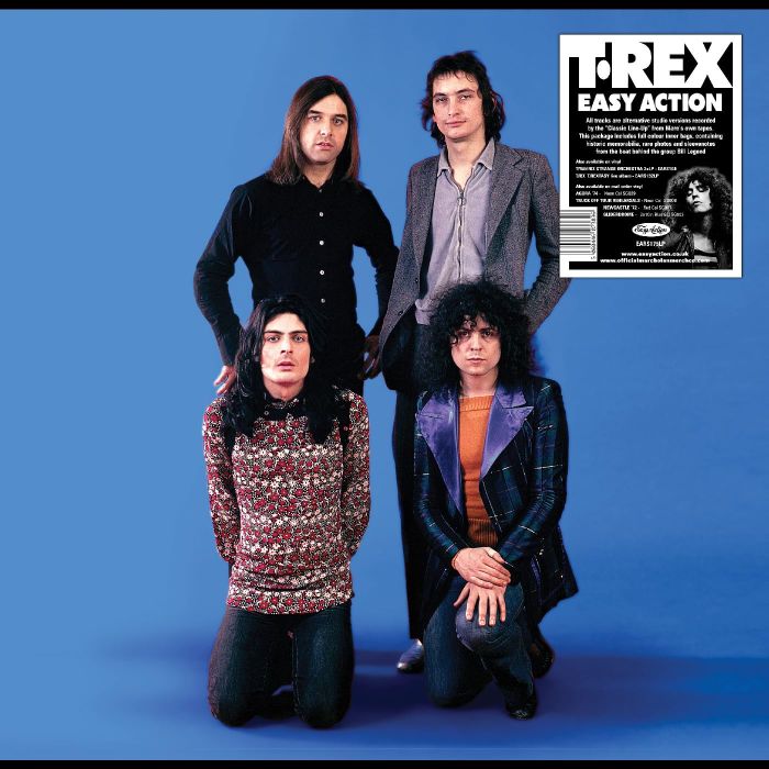 T. REX - EASY ACTION (BLUE/ORANGE VINYL)