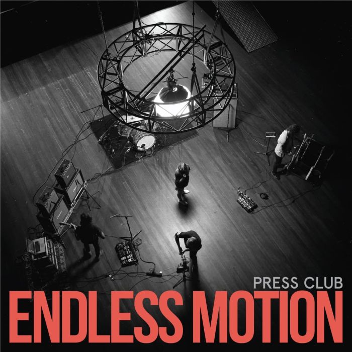 PRESS CLUB - ENDLESS MOTION (TRANSPARENT RED VINYL)