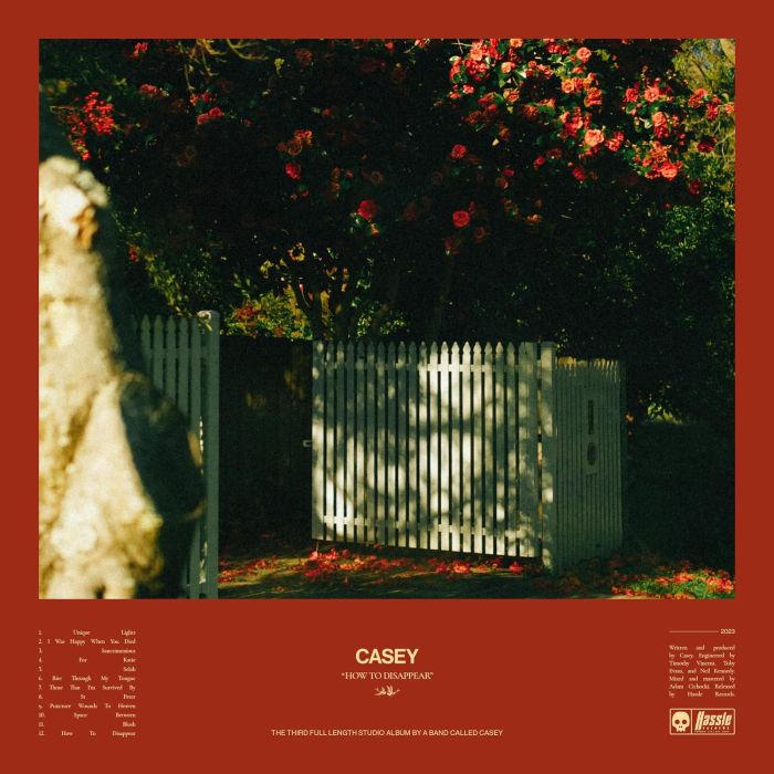 CASEY - HOW TO DISAPPEAR (COLOR VINYL)