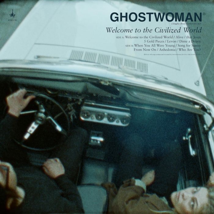 GHOSTWOMAN - WELCOME TO THE CIVILIZED WORLD (COKE BOTTLE CLEAR VINYL)