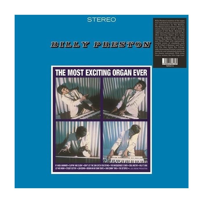 BILLY PRESTON - MOST EXCITING ORGAN EVER