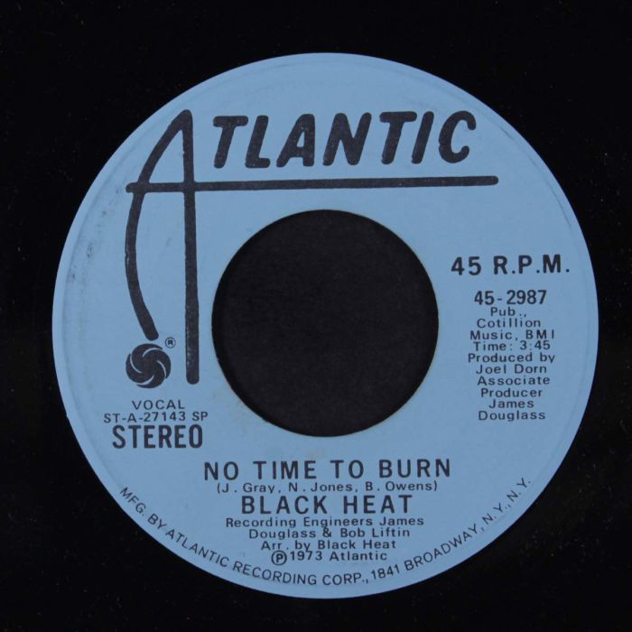 BLACK HEAT - NO TIME TO BURN