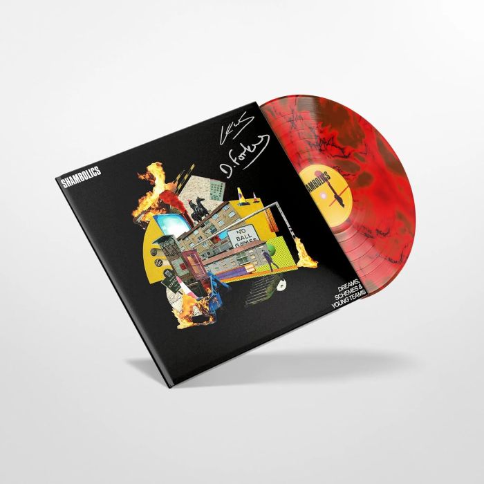 SHAMBOLICS - DREAMS SCHEMES & YOUNG TEAMS (NED RED MARBLE VINYL)