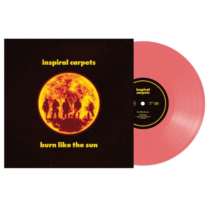 INSPIRAL CARPETS - BURN LIKE THE SUN (RED TRANSLUCENT VINYL)