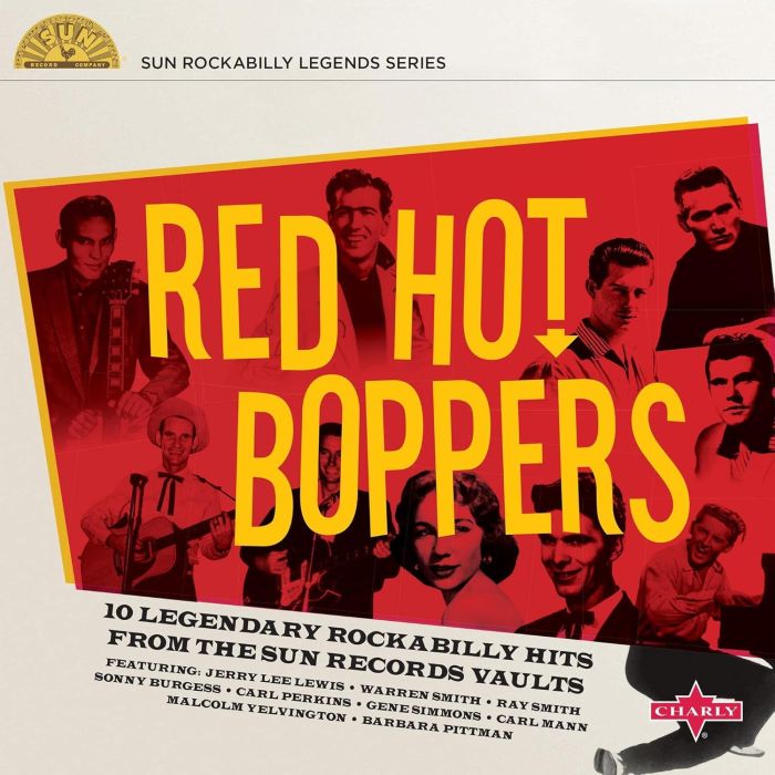 VARIOUS ARTISTS - RED HOT BOPPERS (RED HOT 10INCH)