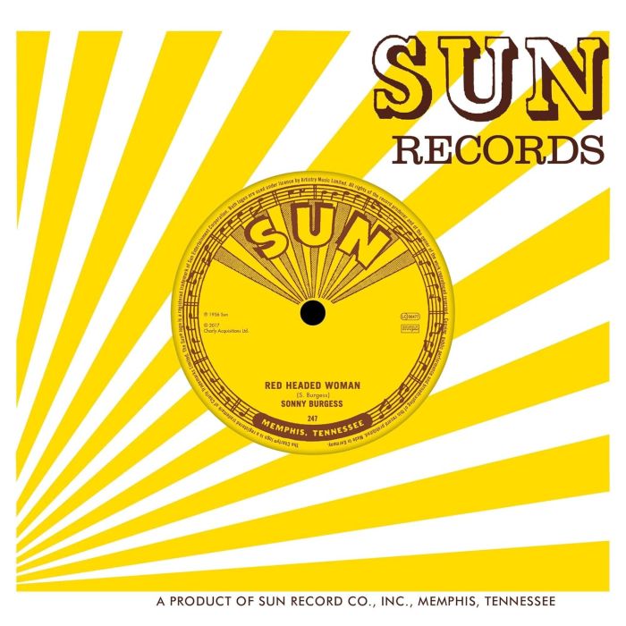 SONNY BURGESS - RED HEADED WOMAN