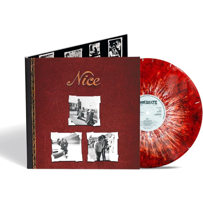 NICE - NICE (BLOOD RED/BLACK/WHITE MARBLE SPLATTER VINYL/DELUXE)