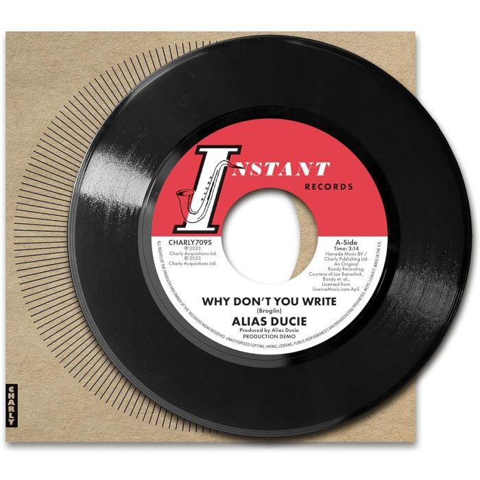 ALIAS DUCIE; LEE BATES - WHY DONT YOU WRITE (PRODUCTION DEMO) / WHY DONT YOU WRITE