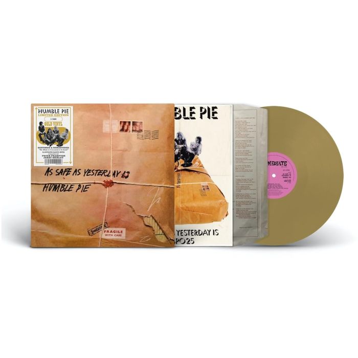 HUMBLE PIE - AS SAFE AS YESTERDAY IS (GOLD VINYL)