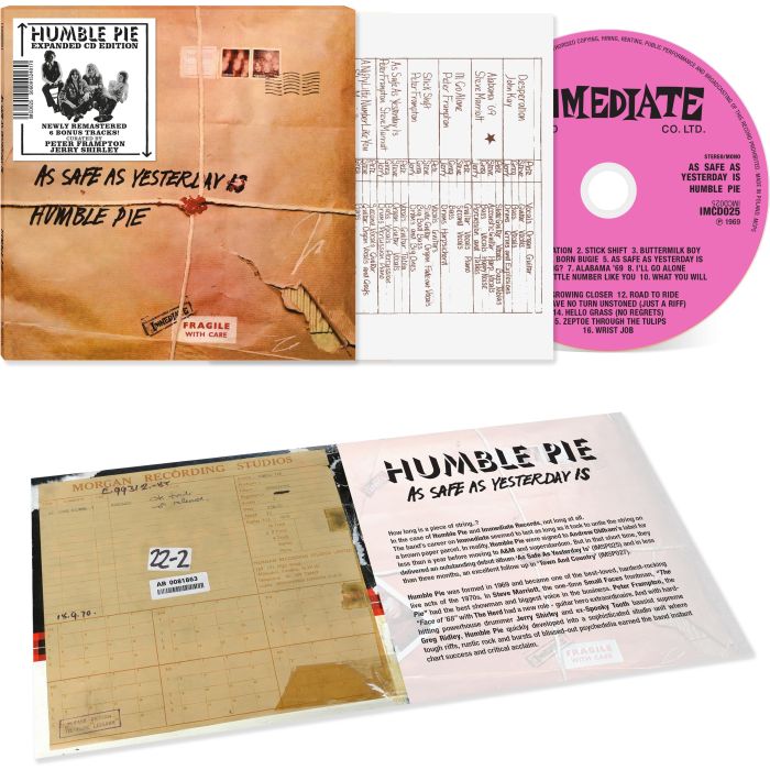 HUMBLE PIE - AS SAFE AS YESTERDAY IS
