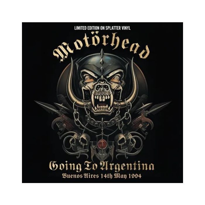 MOTORHEAD - GOING TO ARGENTINA (BLACK & ORANGE SPLATTER VINYL)