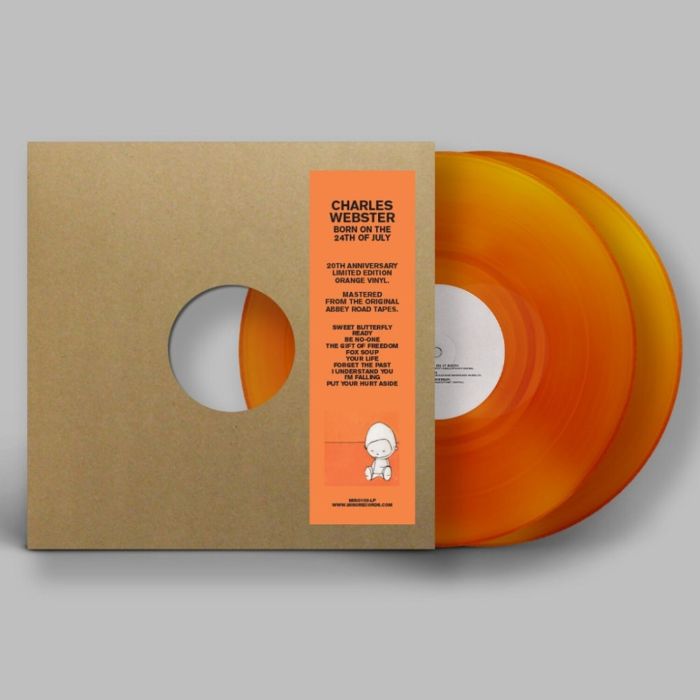 CHARLES WEBSTER - BORN ON THE 24TH OF JULY (TRANSPARENT ORANGE VINYL/REISSUE)