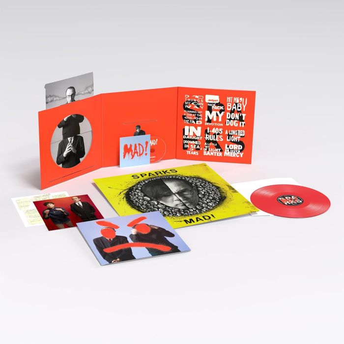 SPARKS - MAD (SPECIAL EDITION/DELUXE/RED VINYL)