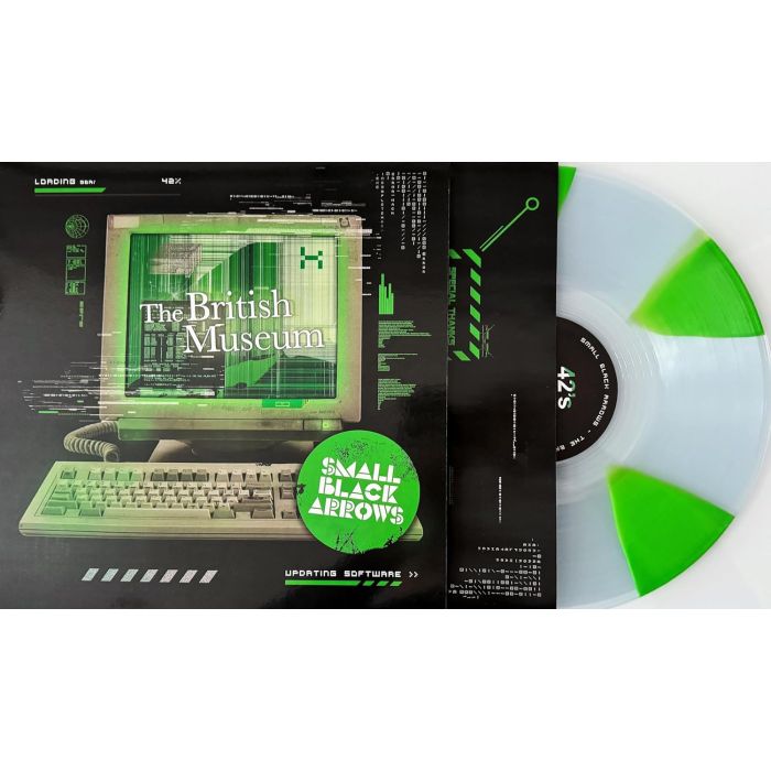 SMALL BLACK ARROWS - BRITISH MUSEUM (CLEAR/GREEN VINYL)