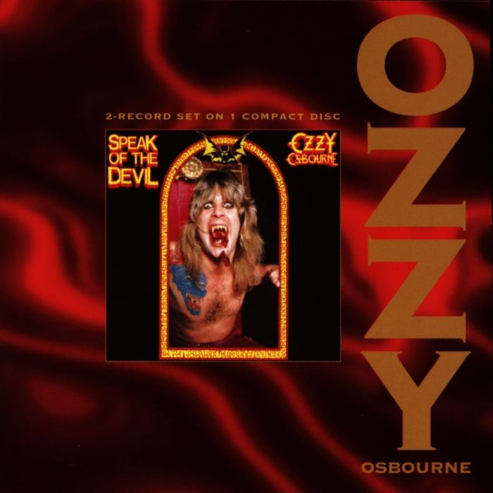 OZZY OSBOURNE - SPEAK OF THE DEVIL