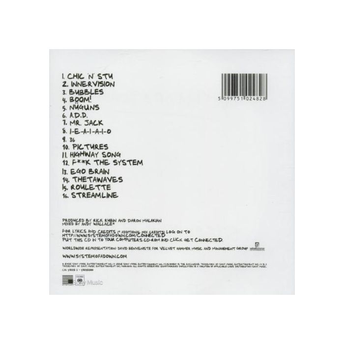 SYSTEM OF A DOWN - STEAL THIS ALBUM!