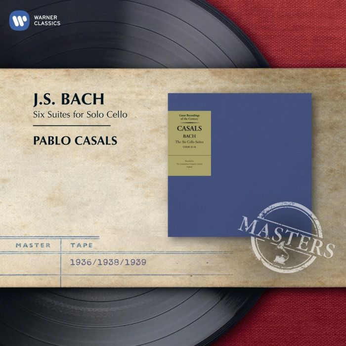 PABLO CASALS - BACH CELLO SUITES