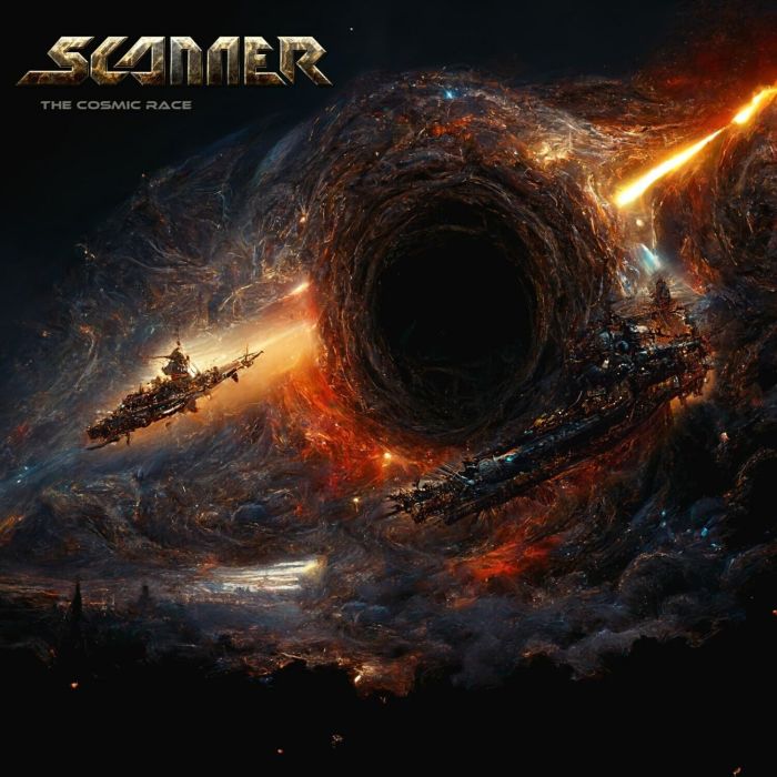 SCANNER - COSMIC RACE (BOOK)