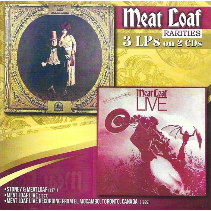 MEAT LOAF - RARITIES: STONEY & MEATLOAF / MEAT LOAF LIVE / LIVE RECORDING FRO