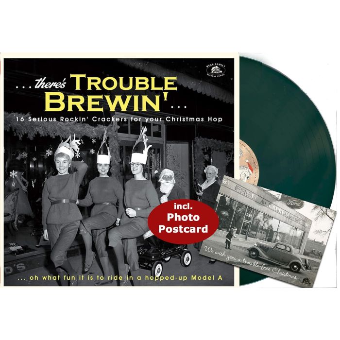 VARIOUS ARTISTS - THERE'S TROUBLE BREWIN: 16 SERIOUS ROCKIN CRACKERS FOR YOUR CHRIS