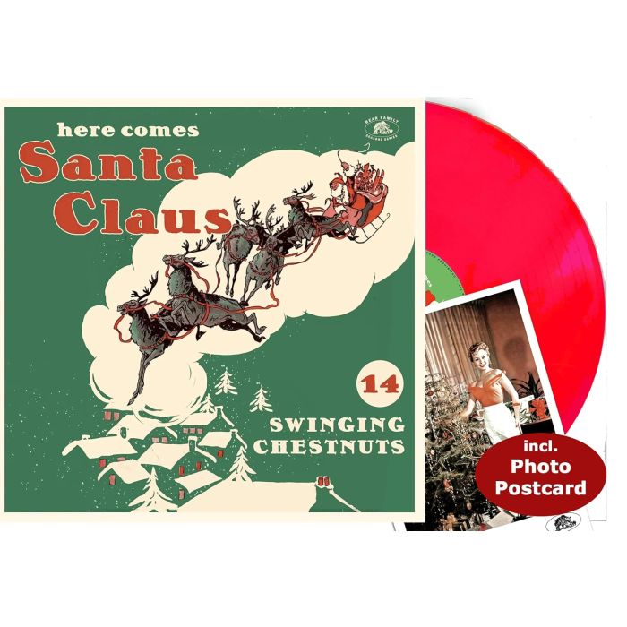 VARIOUS ARTISTS - HERE COMES SANTA CLAUS: 14 SWINGING CHESTNUTS