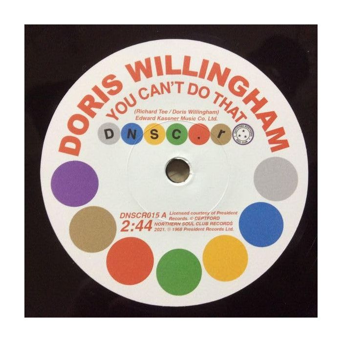 WILLINGHAM,DORIS & PAT HERVEY WITH THE TIARAS - YOU CAN'T DO THAT / CAN'T GET YOU OUT OF MY MIND