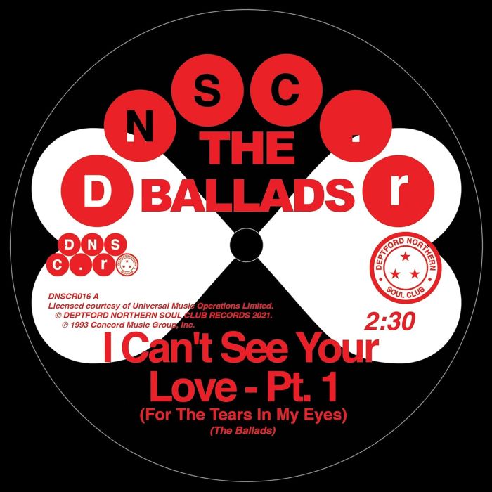 BALLADS - I CAN'T SEE YOUR LOVE (FOR THE TEARS IN MY EYES), PT. 1 & PT. 2