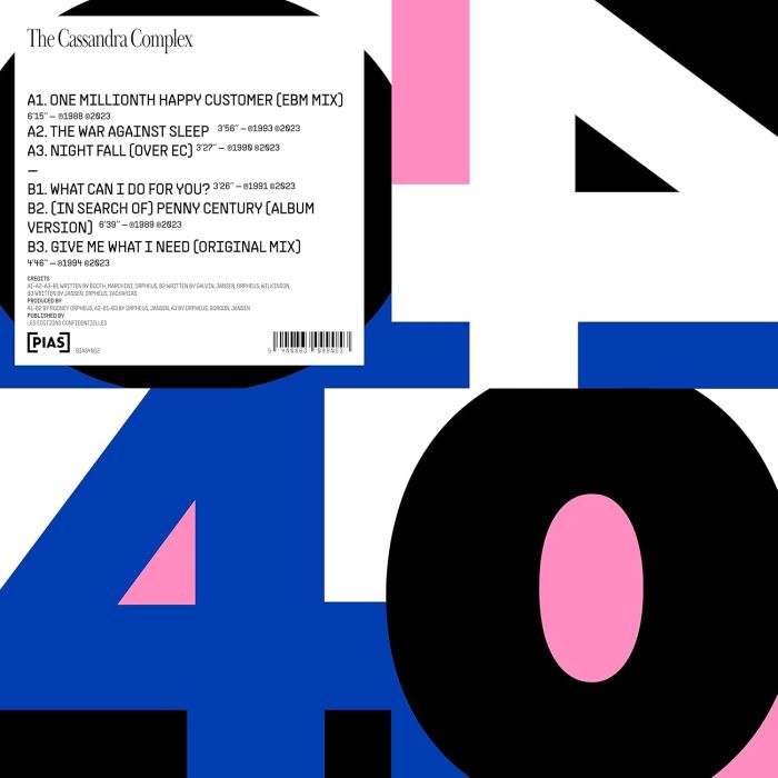 CASSANDRA COMPLEX - PIAS 43