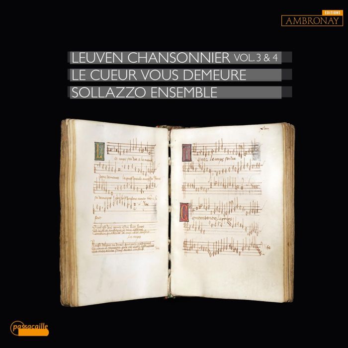 BINCHOIS / BUSNOYS / SOLLAZZO ENSEMBLE - LE CUEUR VOUS DEMEURE LEUVEN CHANSONNIER