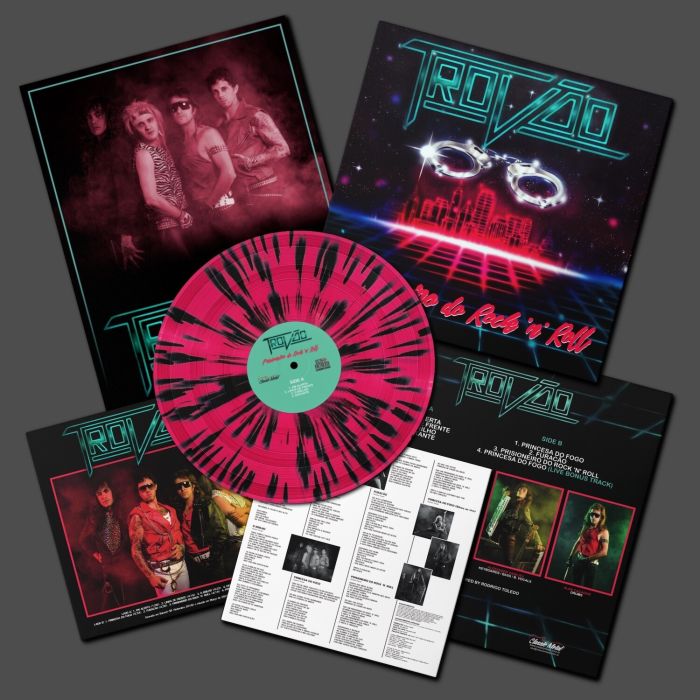 TROVAO - PRISIONEIRO DO ROCK N ROLL (PINK & BLACK SPLATTER VINYL/LIMITED)