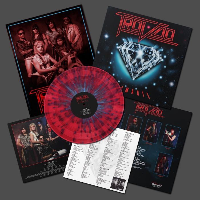TROVAO - DIAMANTE (PINK & BLACK W/BLUE SPLATTER VINYL/LIMITED)