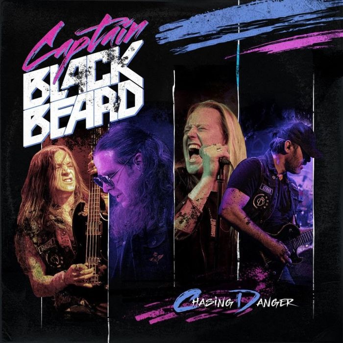 CAPTAIN BLACK BEARD - CHASING DANGER (TRANSPARENT BLUE VINYL)