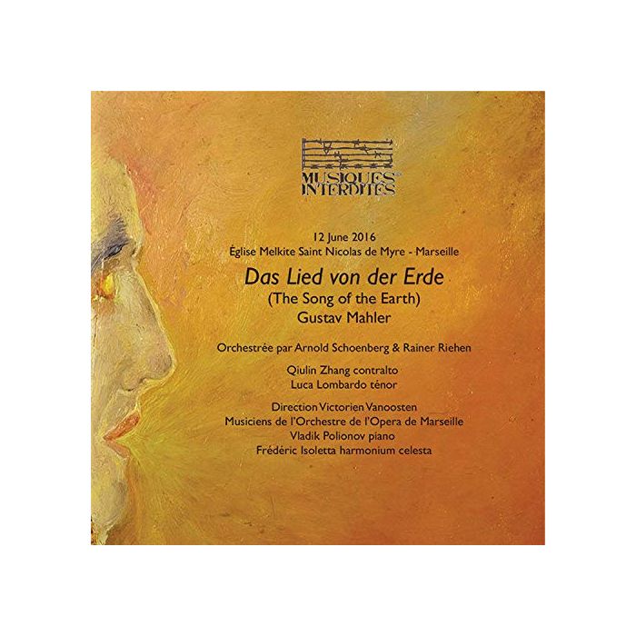 ZHANG,QIULIN; LUCIA LOMBARDO, ORCHESTRA DE L'OPERA DE MARSEILLE & VICTORIEN VANOOSTEN - MAHLER: DAS LIED VON DER ERDE
