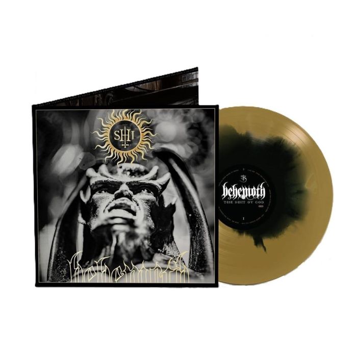 BEHEMOTH - SHIT OV GOD (GOLD/BLACK VINYL)
