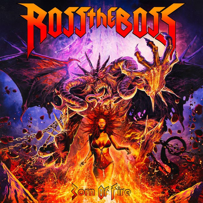 ROSS THE BOSS - BORN OF FIRE (TRANSPARENT VIOLET VINYL)