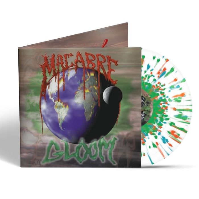 MACABRE - GLOOM (CLEAR W/GREEN ORANGE BLUE SPLATTER VINYL)