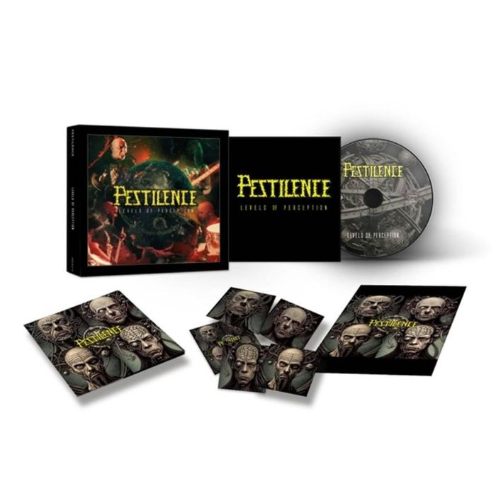 PESTILENCE - LEVELS OF PERCEPTION (CD BOOK)