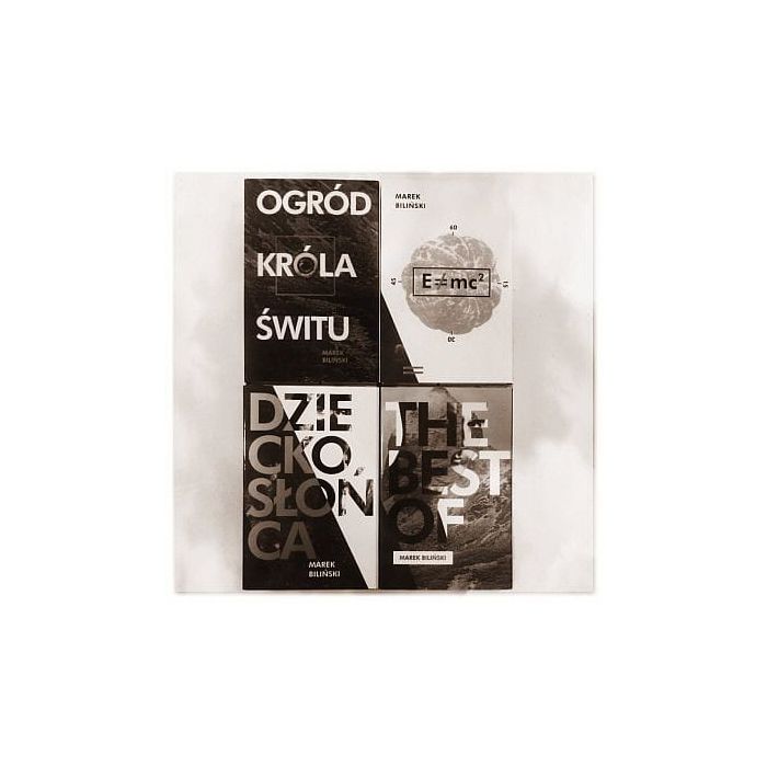 MAREK BILIŃSKI Ogród Króla Świtu / E≠mc² / Dziecko Słońca / The Best Of (4xMC, SIGNED)