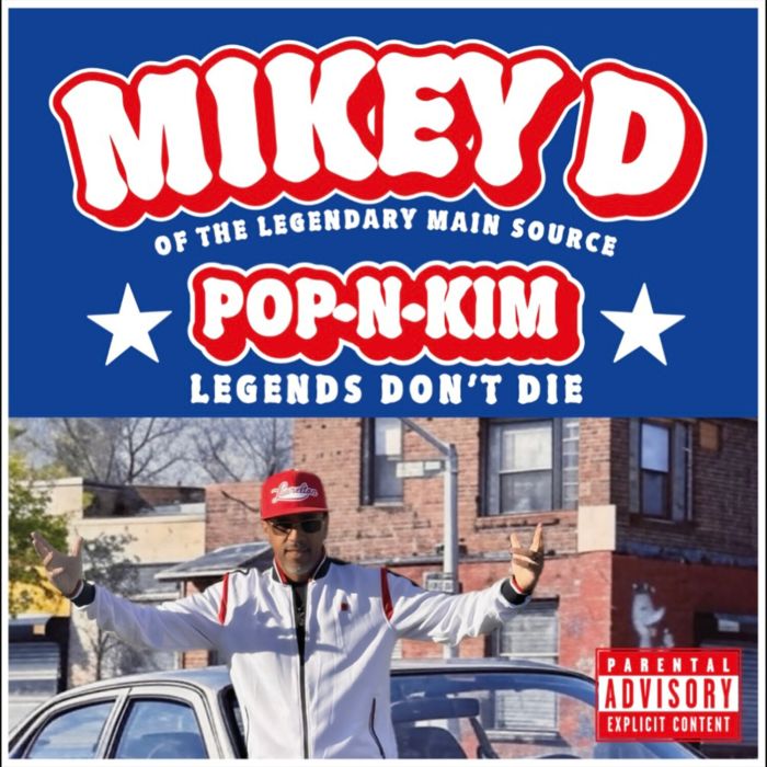 MIKEY D - POP-N-KIM (LEGENDS DON'T DIE) (RED VINYL)