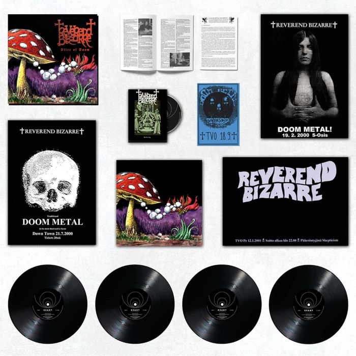 [4LP/DVD] REVEREND BIZARRE - SLICE OF DOOM