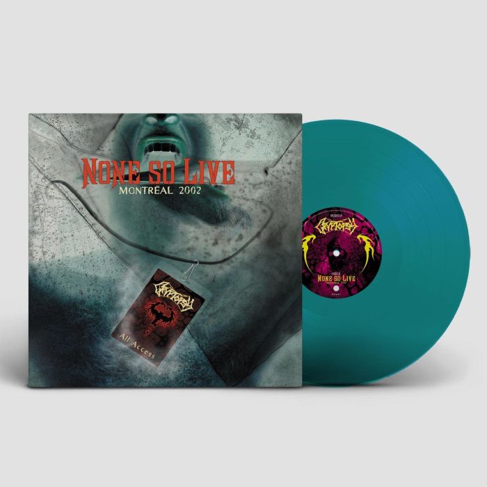 CRYPTOPSY - NONE SO LIVE (BLUE VINYL)
