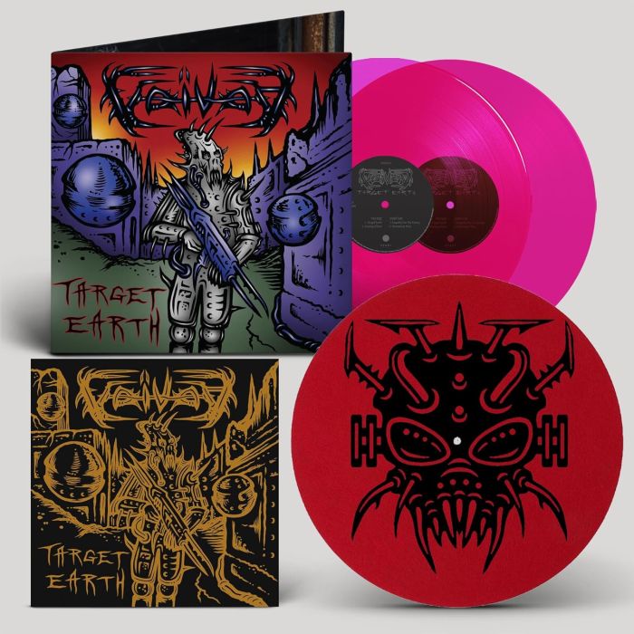 VOIVOD - TARGET EARTH (MAGENTA VINYL)